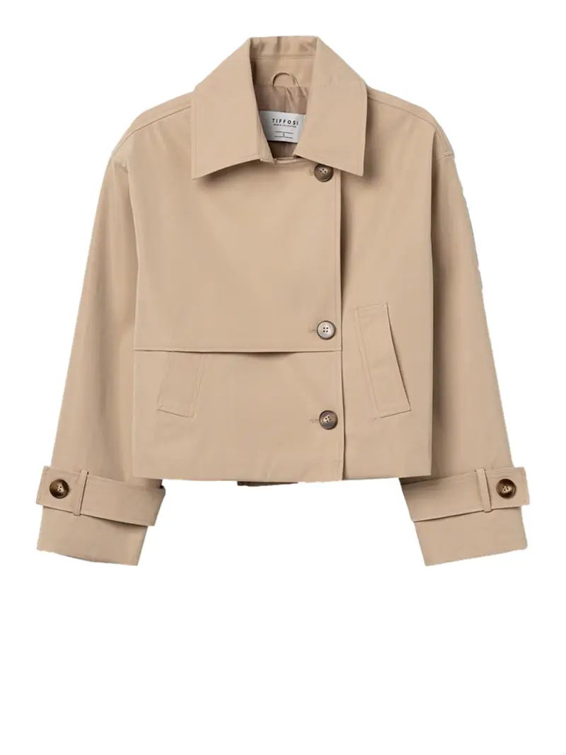 trench tiffosi joan da donna - beige
