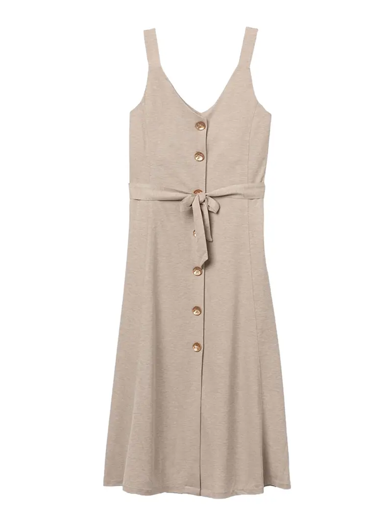 vestito longuette tiffosi shara da donna - avorio