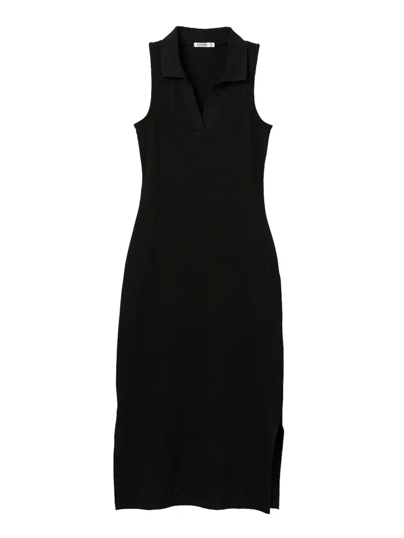 vestito midi tiffosi rachel da donna - nero
