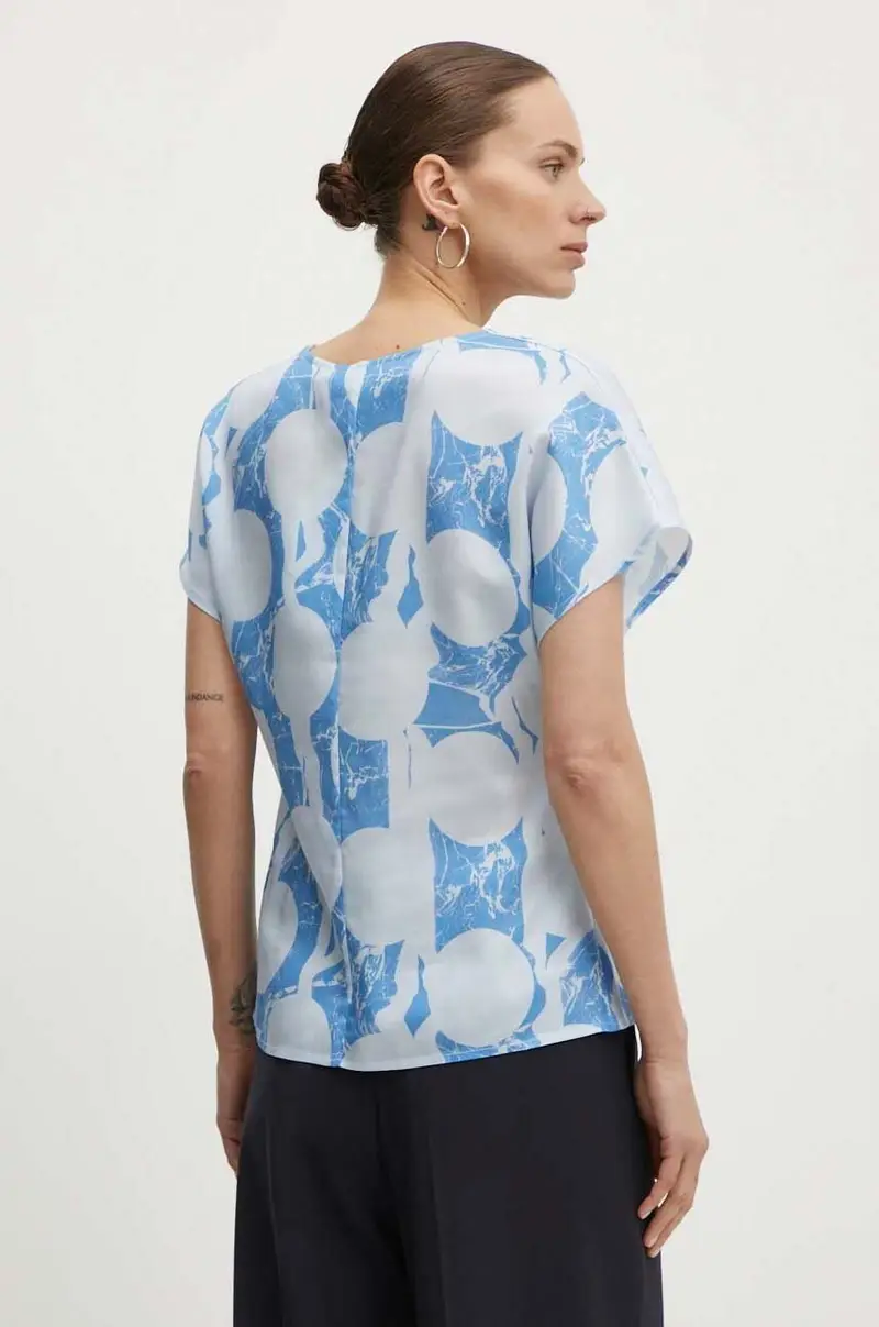 camicetta Tovan donna colore blu S72290004 miniatura 3