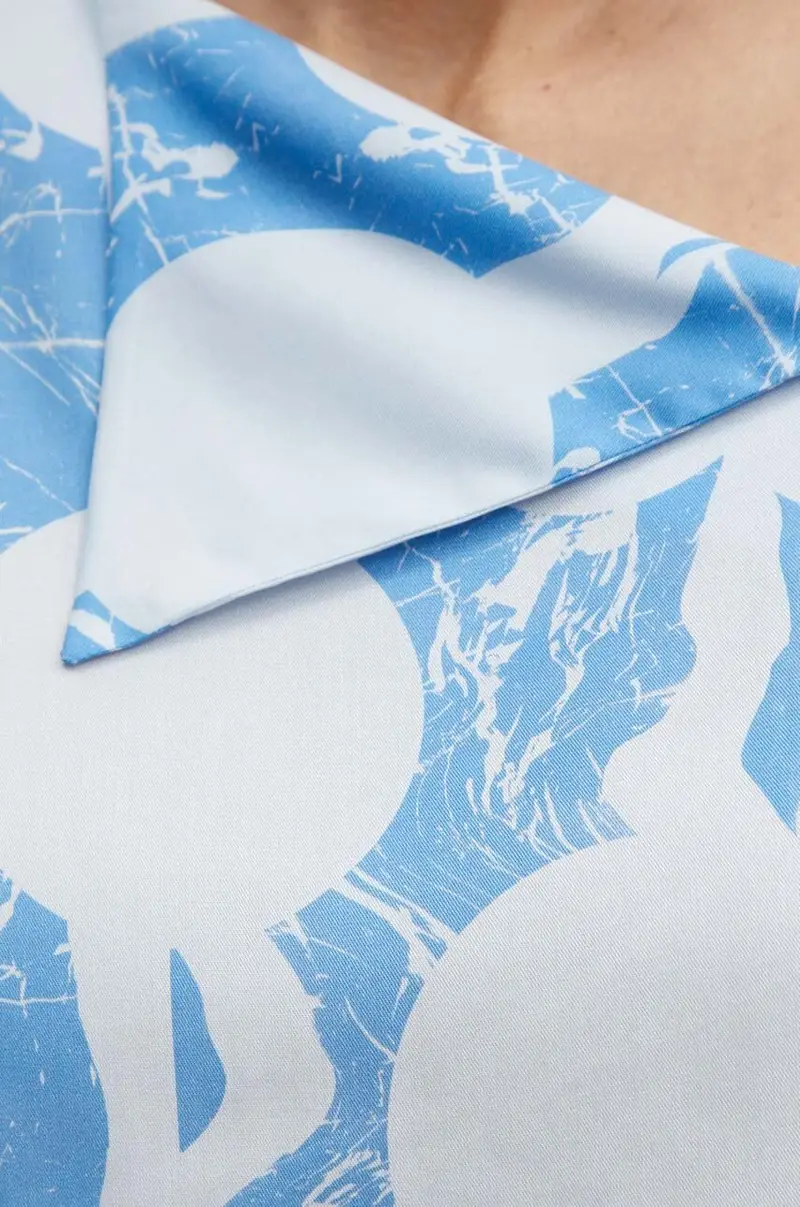 camicetta Tovan donna colore blu S72290004 miniatura 5