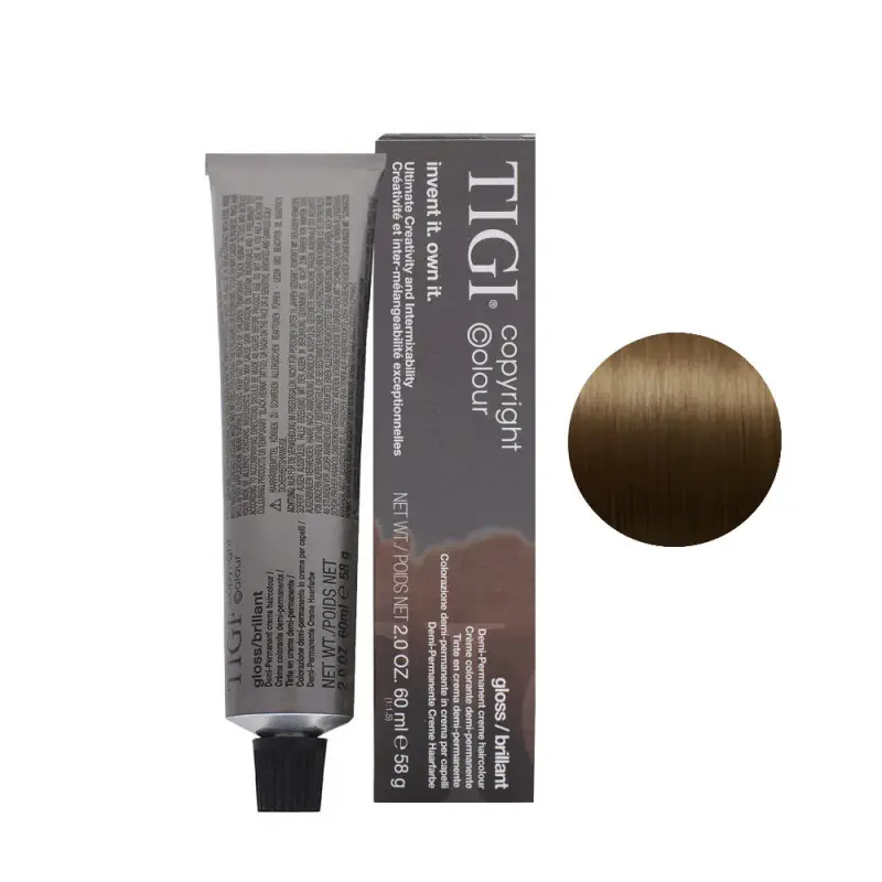 Color Gloss Tintura per Capelli Semipermanente 5/0 Marrone Naturale Chiaro 60 ml