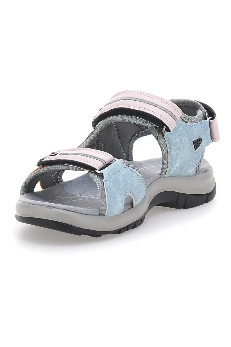 Sandali sportivi multicolor con chiusura a strappo TIGLIO 51357 [ROSA] miniatura 4