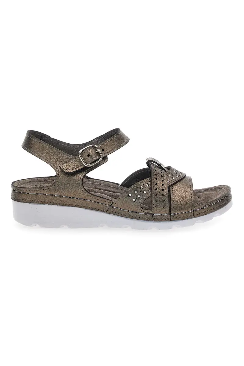 Sandalo con fibbia TIGLIO 4341 [PIOMBO]