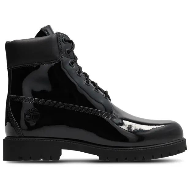6 Inch male Stivali - Nero - Pelle - Foot Locker Black
