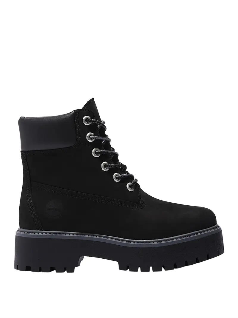anfibio timberland con plateau stone street da donna - nero