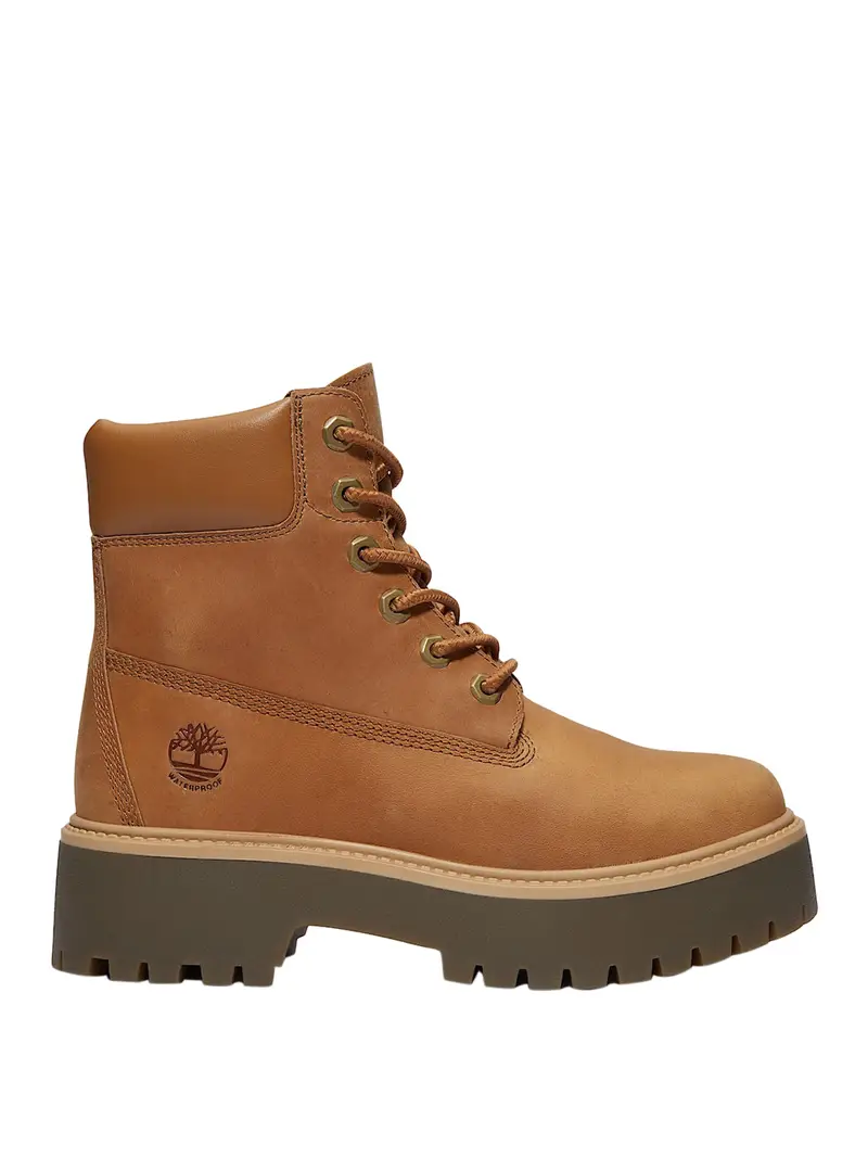 anfibio timberland plateau stone street da donna - beige