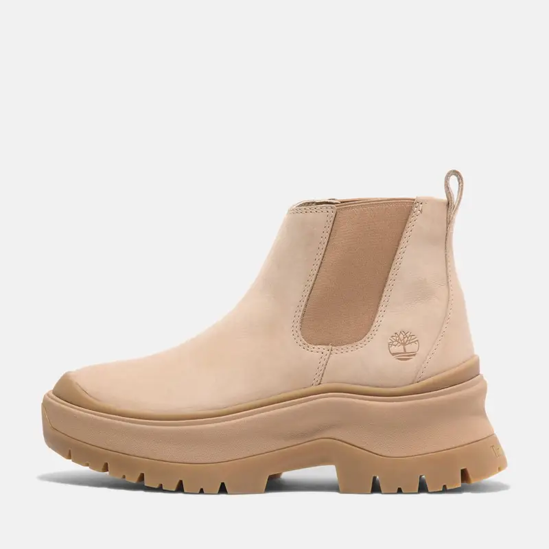 Boots chelsea beige / camello miniatura 2