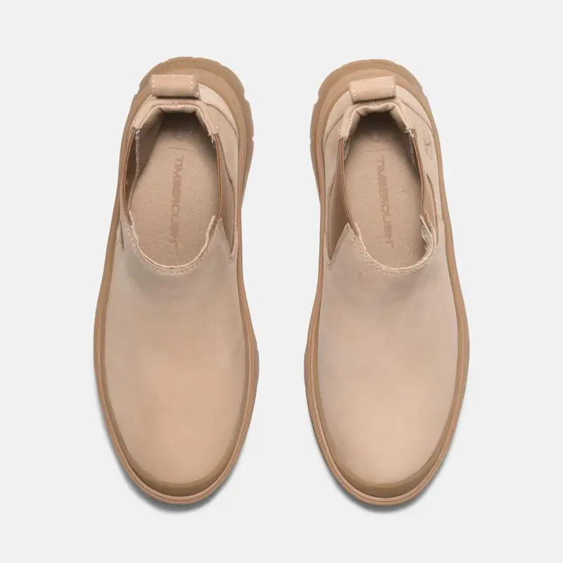 Boots chelsea beige / camello miniatura 3