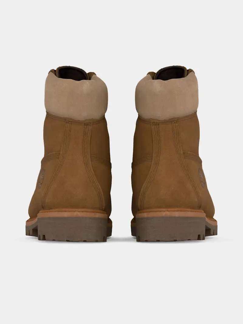Boots stringati beige scuro / seppia miniatura 2