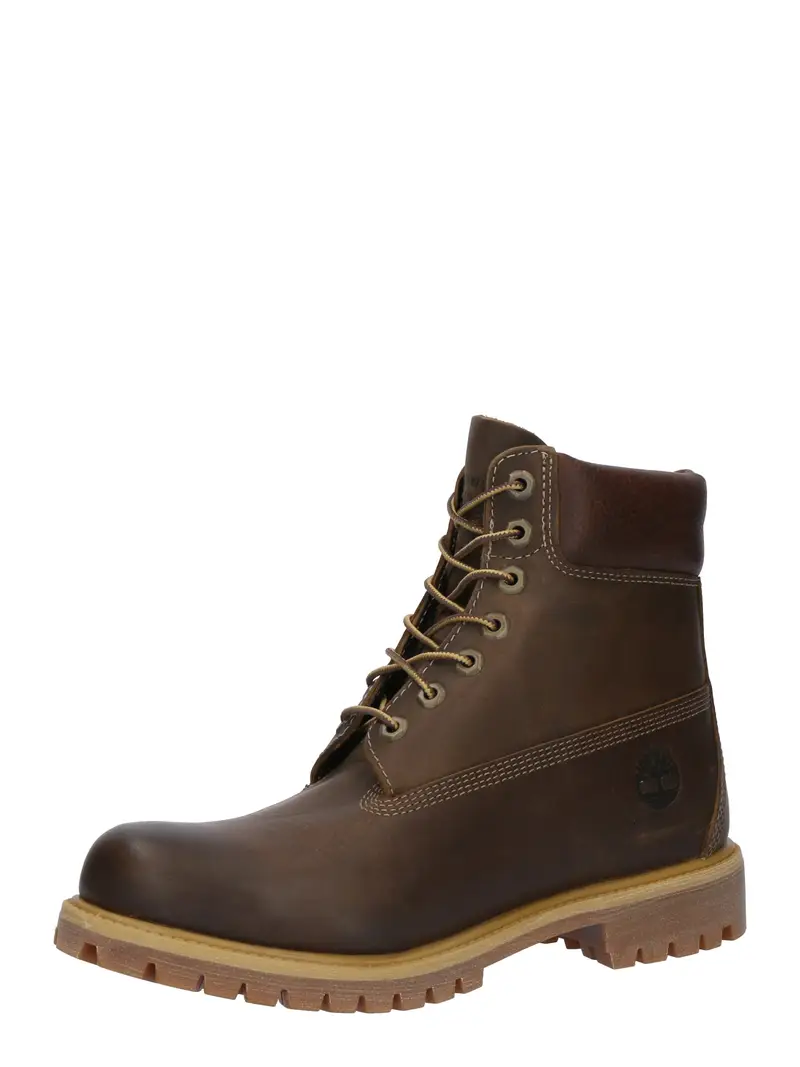 TIMBERLAND Boots stringati  marrone scuro