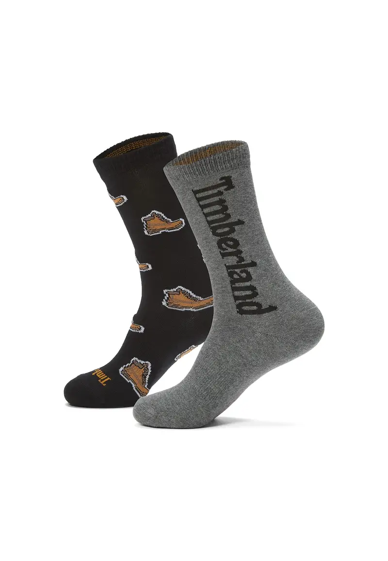 Calzino pueblo / grigio scuro / nero / bianco