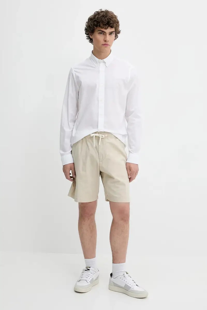 camicia in cotone colore bianco TB0A6GRH1001 miniatura 2