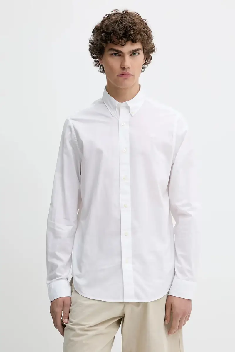 camicia in cotone colore bianco TB0A6GRH1001