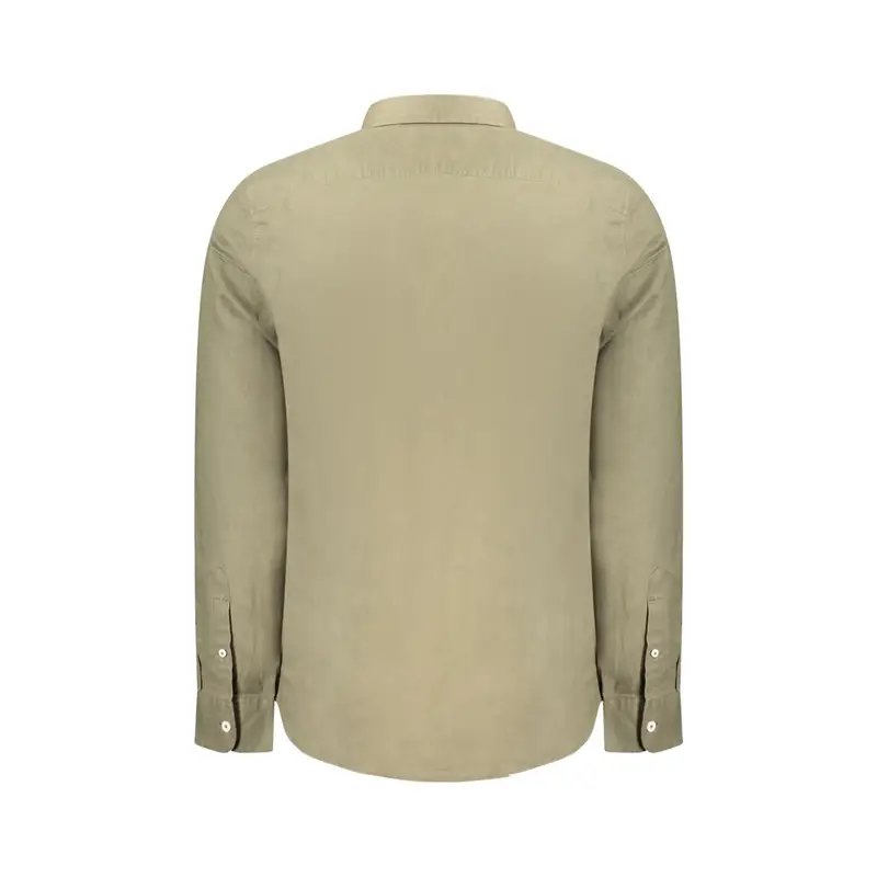 Timberland Maglia Maniche Lunghe Uomo Verde con Ricamo miniatura 2