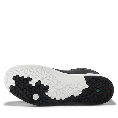 Timberland Davis Square Fabric and Leather Chukka Stivali Uomo, Nero (Black Nubuck), 41.5 EU miniatura 2