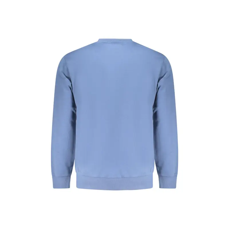 Felpa Maniche Lunghe Uomo Blu Ricamo miniatura 2