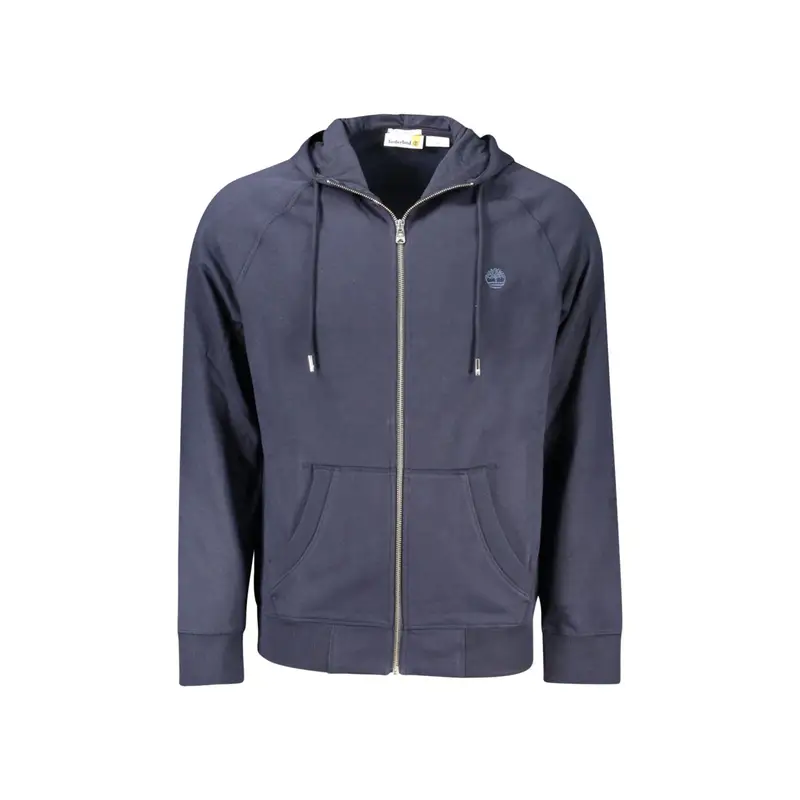 Timberland Maglia Uomo Blu con Zip e Maniche Lunghe