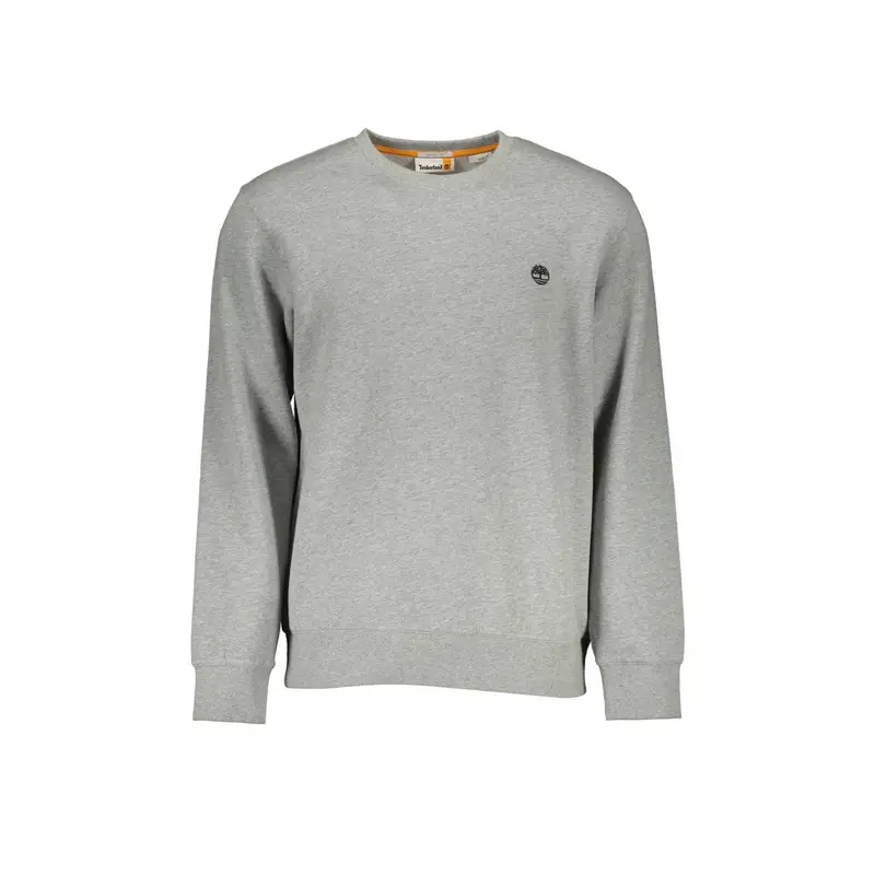 Timberland Maglia Uomo Grigia con Ricamo Logo