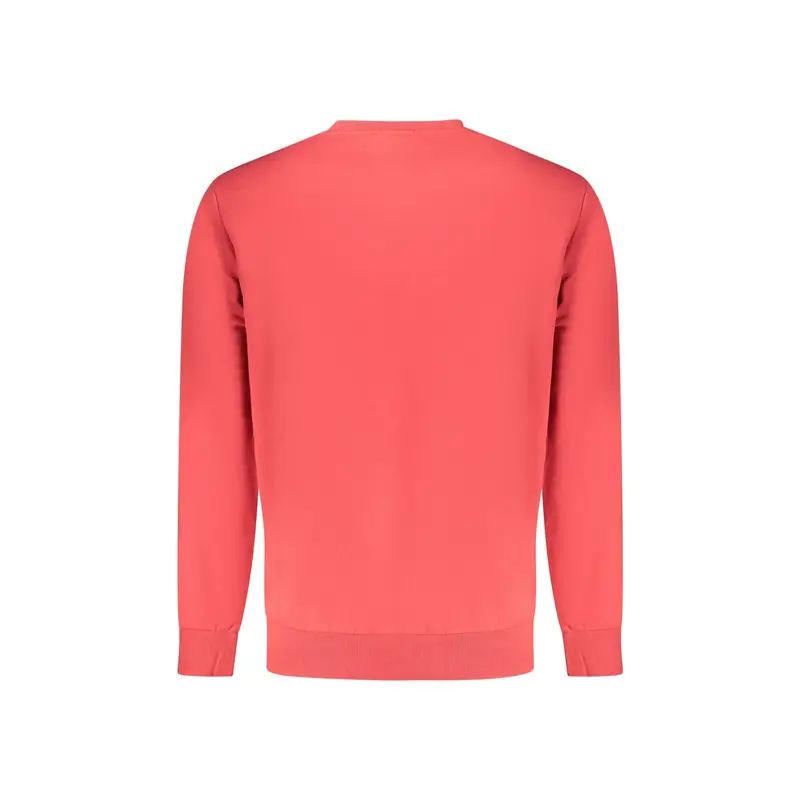 Felpa Maniche Lunghe Uomo Rossa Ricamo Rosso miniatura 2