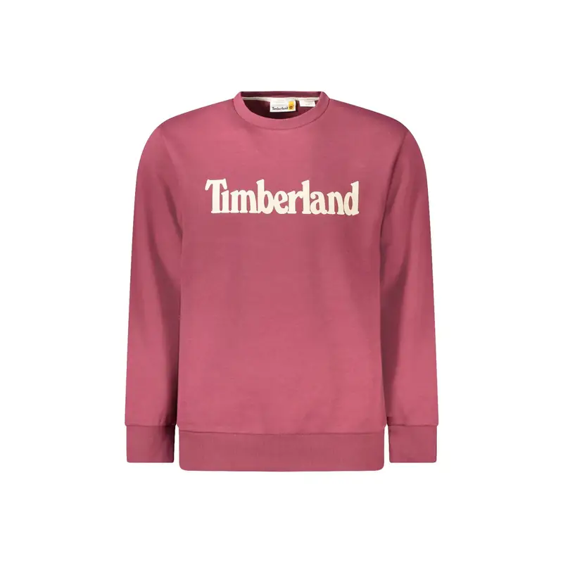Timberland Maglia Uomo Rossa con Stampa Logo