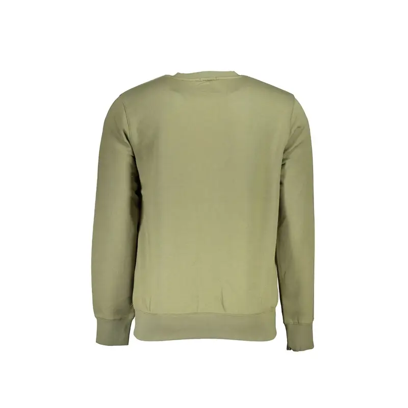 Felpa Maniche Lunghe Uomo Verde Ricamo miniatura 2