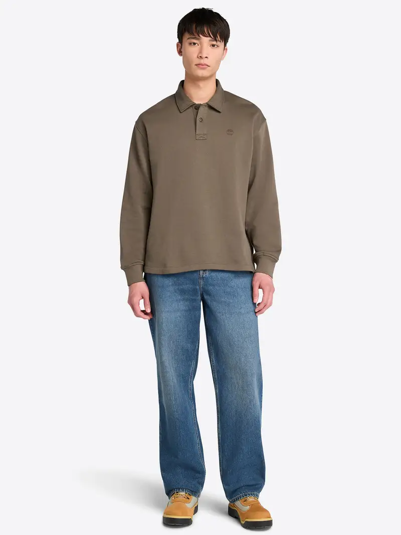 Felpa marrone miniatura 3