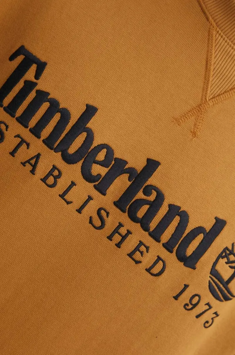 felpa uomo colore marrone con applicazione TB0A2FEQP471 miniatura 5