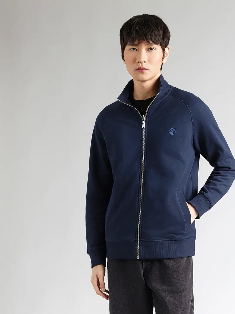 Giacca di felpa blu scuro miniatura 2