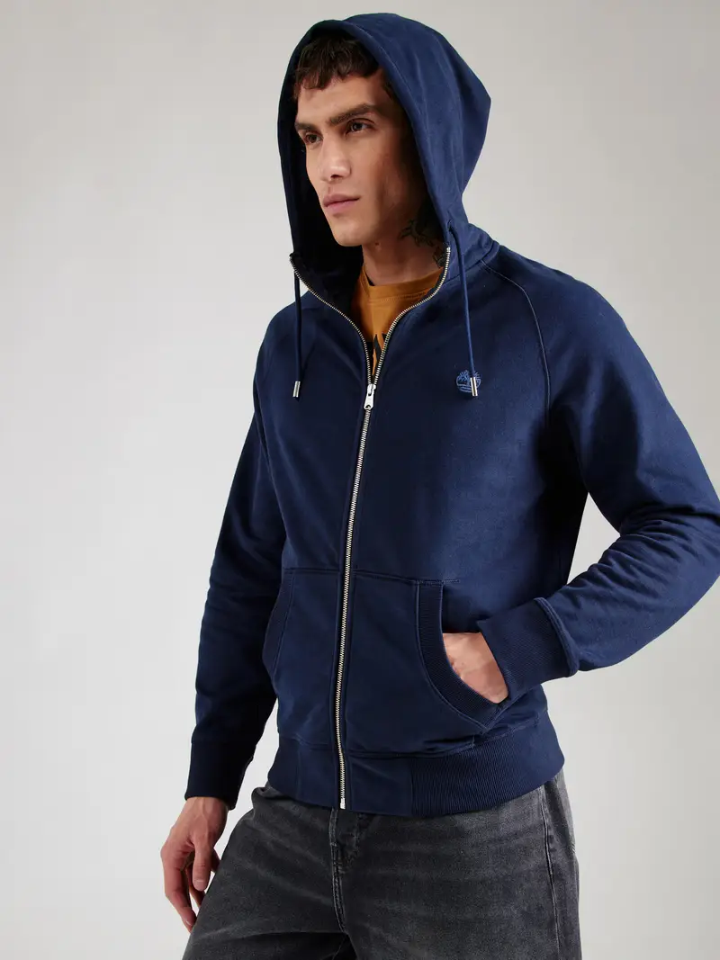 Giacca di felpa genziana miniatura 2