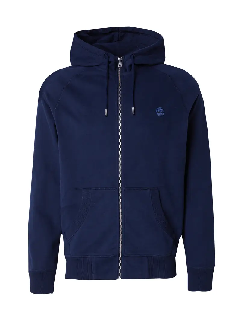 Giacca di felpa genziana