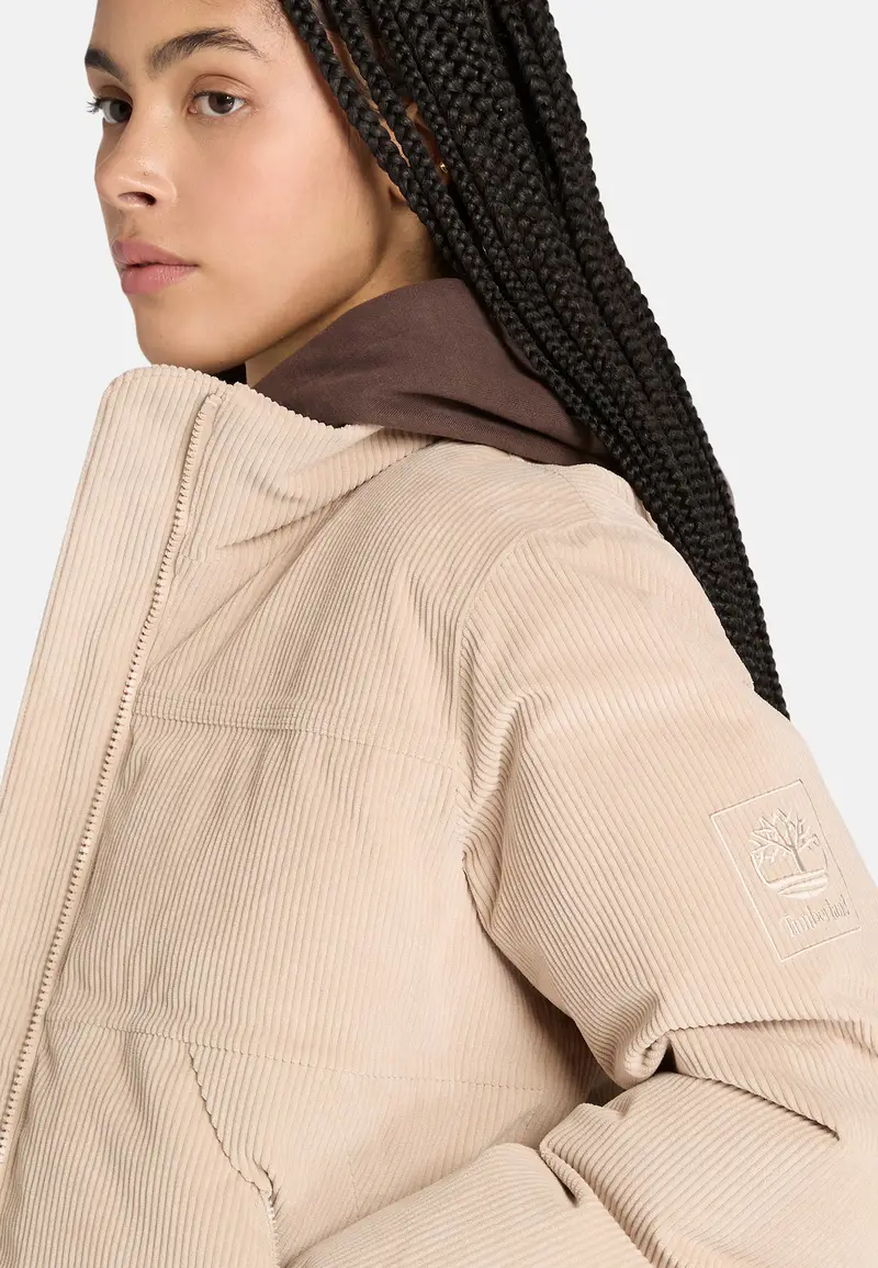 Giacca di mezza stagione beige chiaro miniatura 2