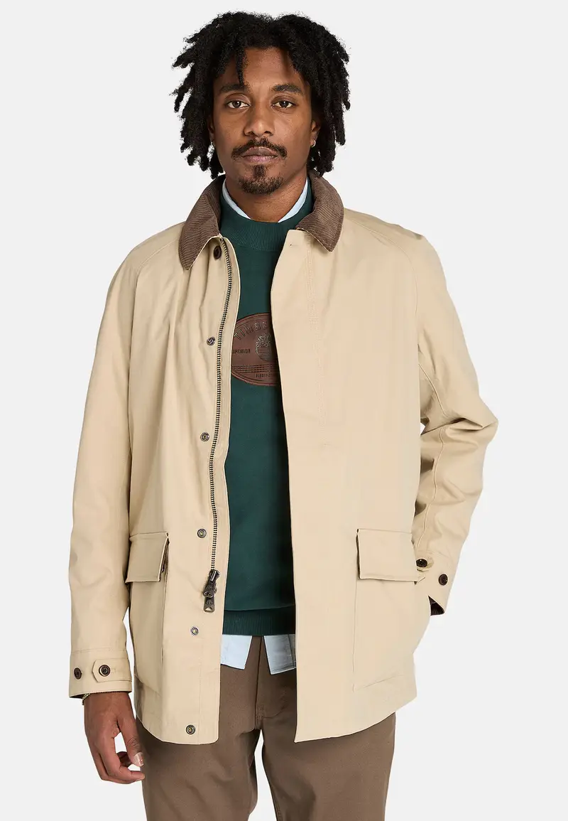 Giacca di mezza stagione écru / marrone Écru miniatura 2