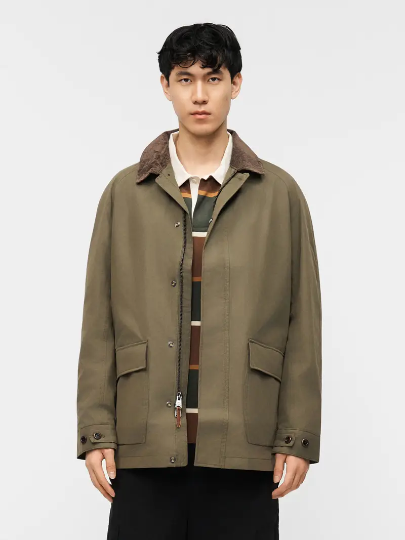 Giacca di mezza stagione Wenham marrone / oliva miniatura 2