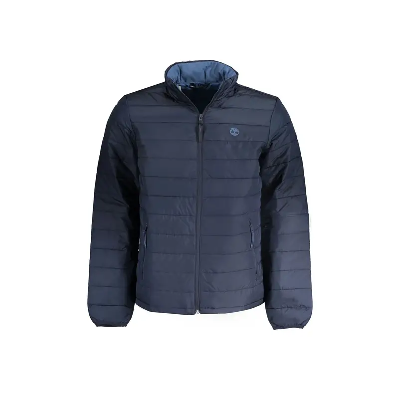 Giacca Sportiva Uomo Blu in Nylon Riciclato