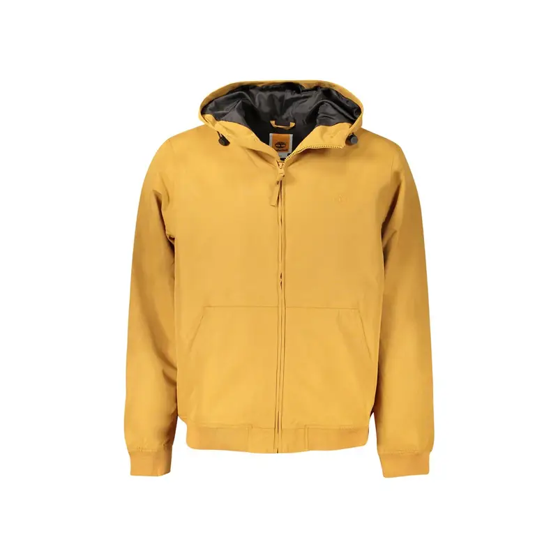 Timberland Giubbotto Uomo con Zip e Cappuccio Marrone