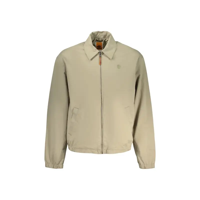 Giubbotto Maniche Lunghe Uomo Verde Ricamo