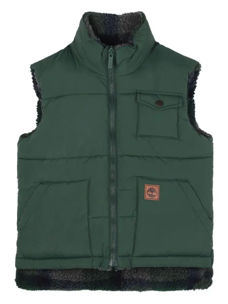 TIMBERLAND KIDS Gilet Bambino Verde 4015771 miniatura 3