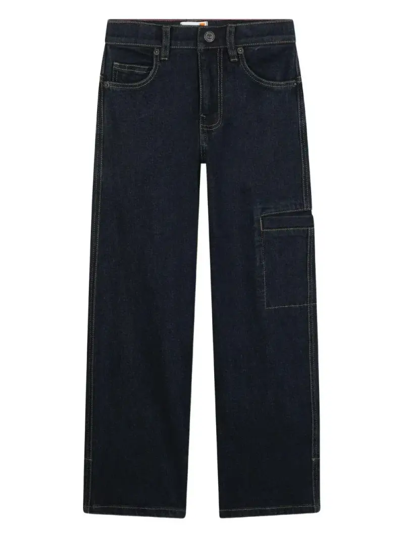 Timberland Kids Pantaloni Denim Scuro Bambino