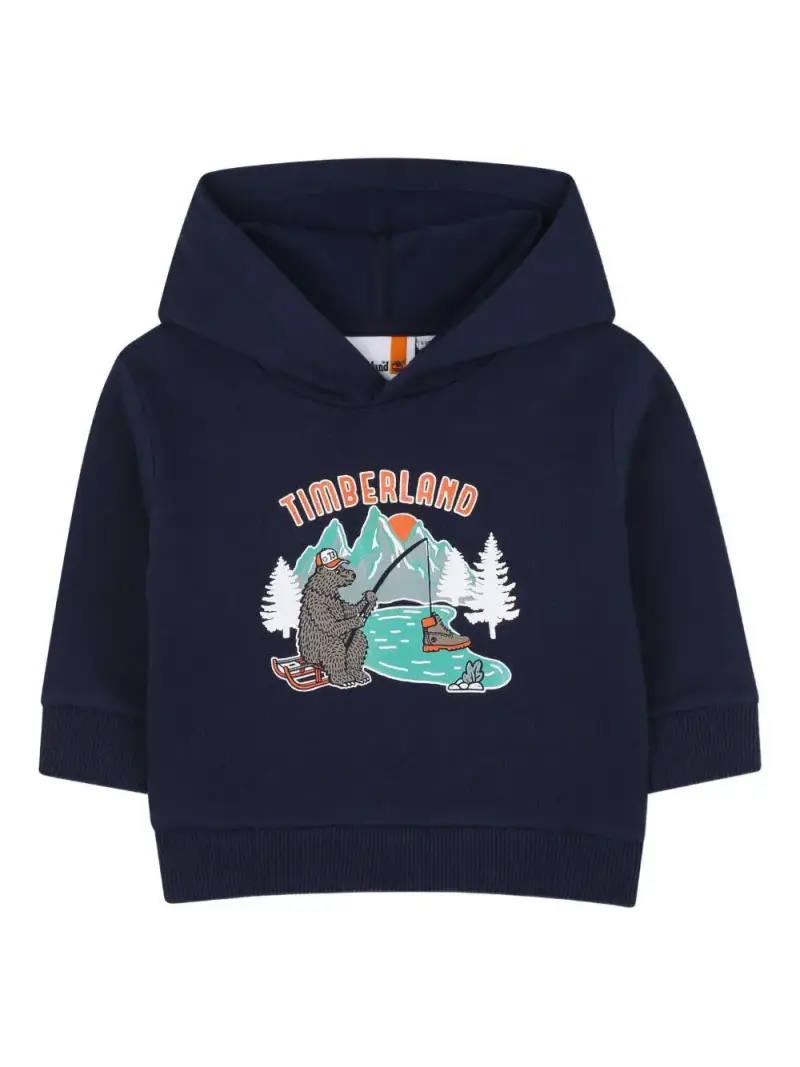 Timberland Kids Felpa Bambino Blu
