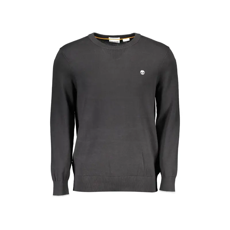 Maglia Uomo Nera Logo Nero