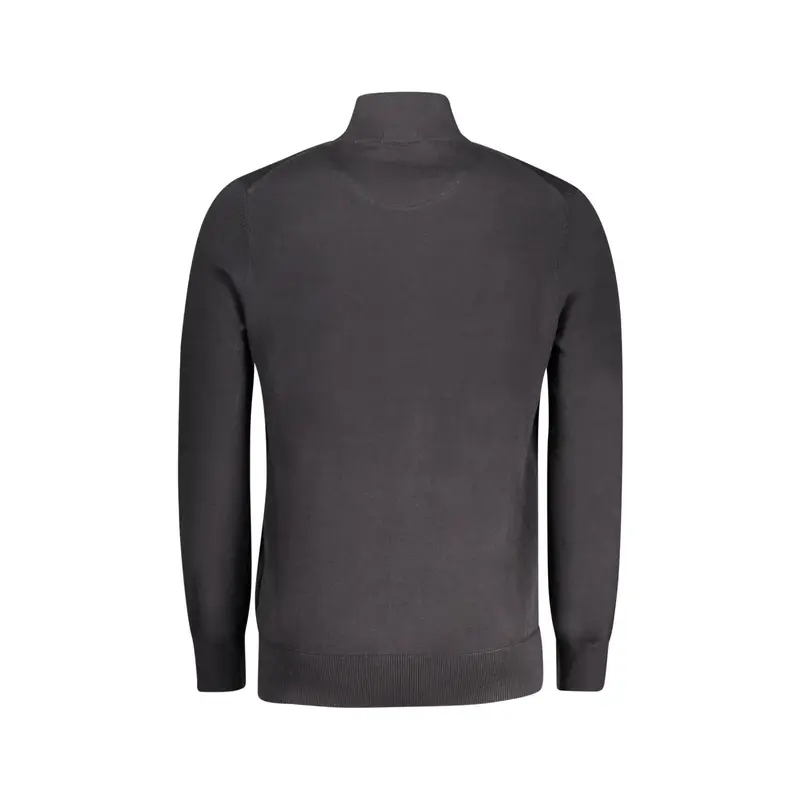 Timberland Maglia Uomo Nera con Mezza Zip e Ricamo miniatura 2