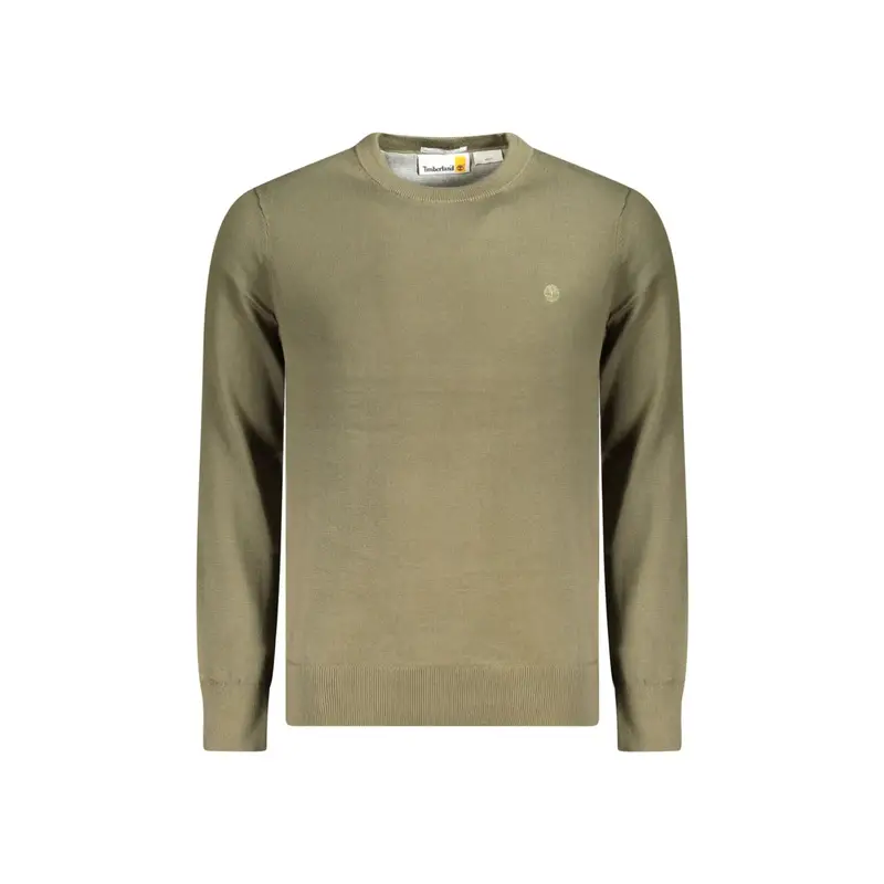 Timberland Maglia Uomo Verde con Ricamo