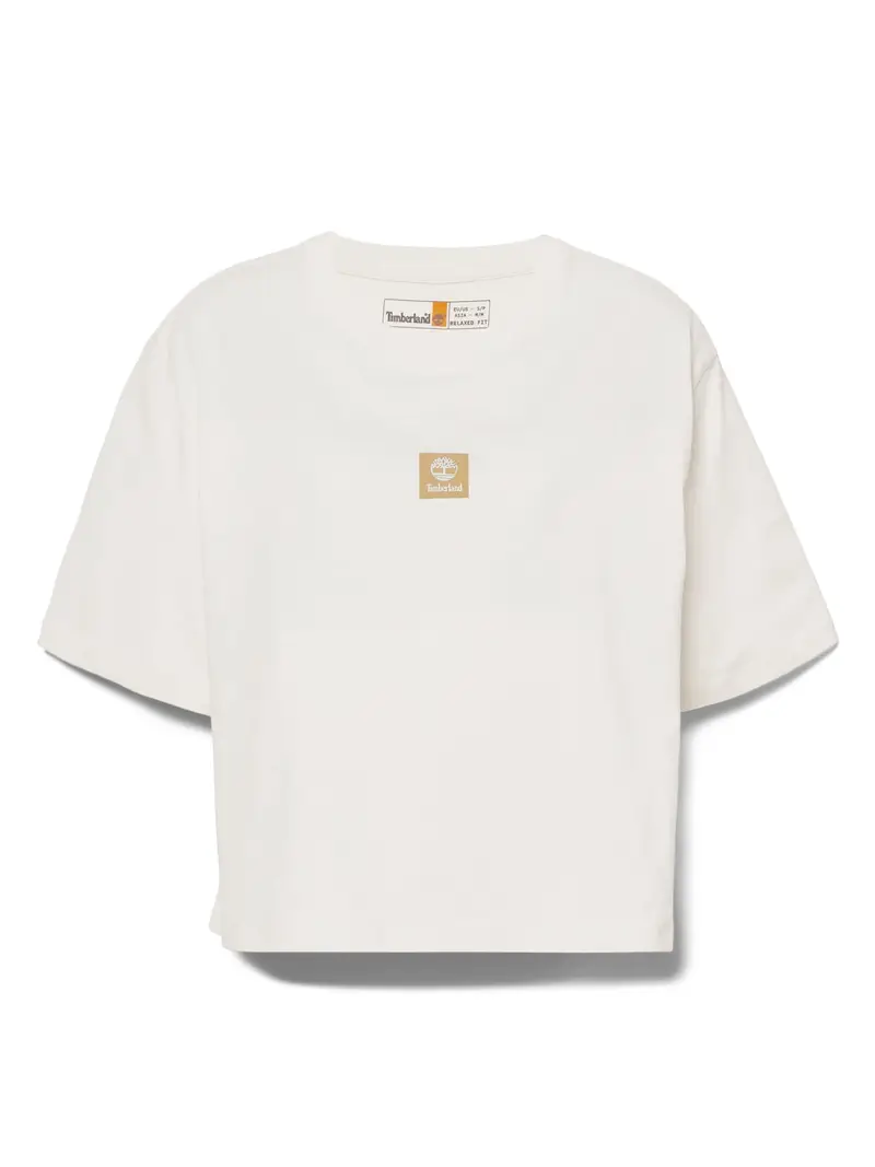 Maglietta arancione chiaro / bianco