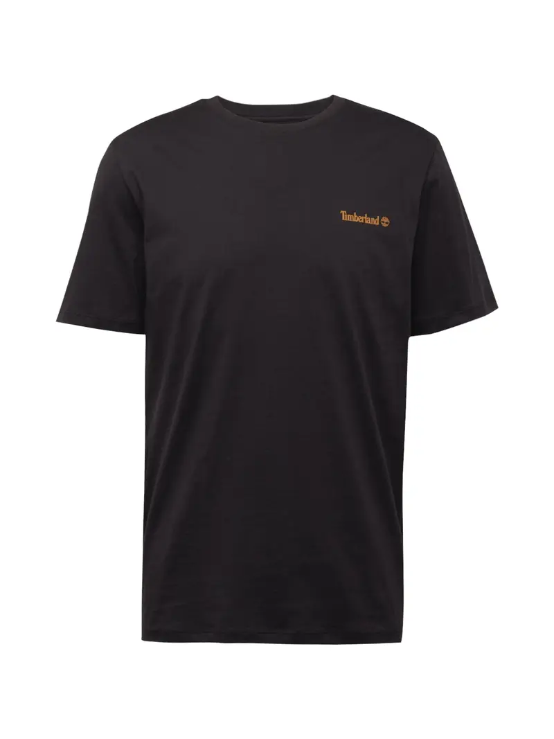 TIMBERLAND Maglietta  arancione / nero