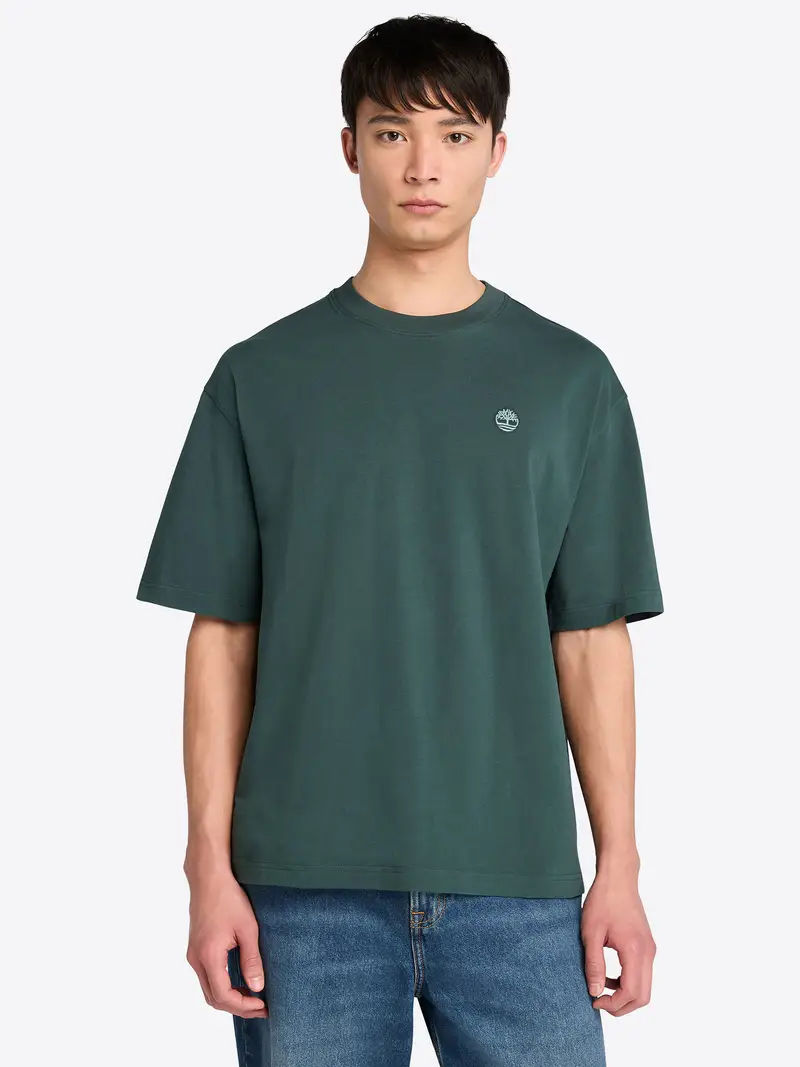 Maglietta 'Dunstan River' verde pastello / verde scuro miniatura 2