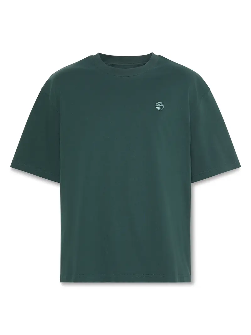 Maglietta 'Dunstan River' verde pastello / verde scuro