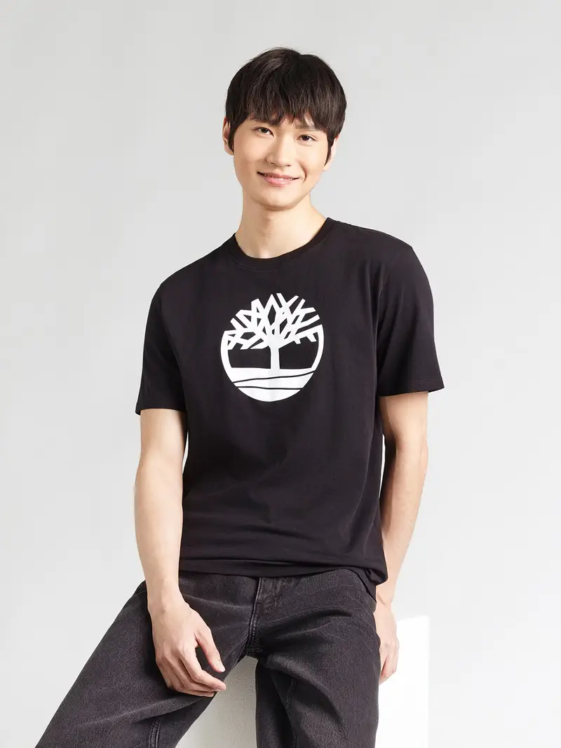 Maglietta Kennebec River nero / bianco miniatura 3