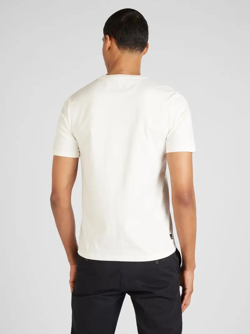 Maglietta marrone / bianco miniatura 3