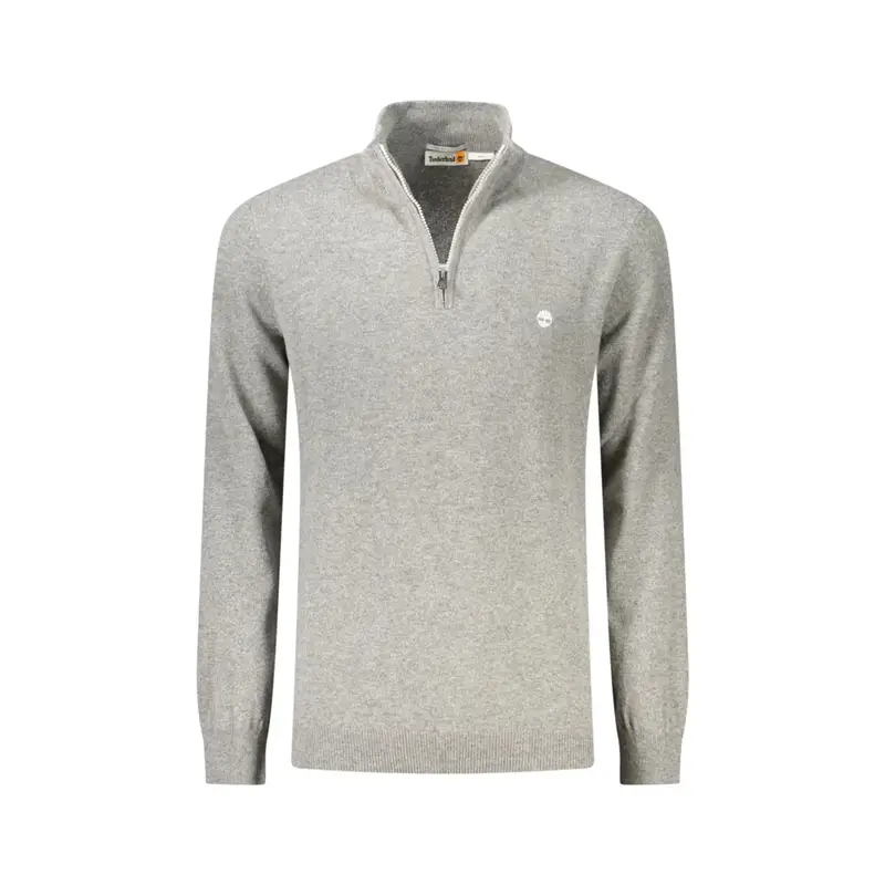 Timberland Maglione Uomo Grigio con Ricamo